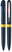 Schneider Take 4 accent balpen - Donkerblauw/geel