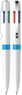 Blanc/cyan