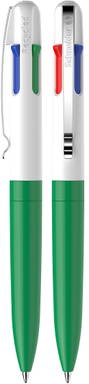 Stylo bille Schneider Take 4 - Vert/blanc