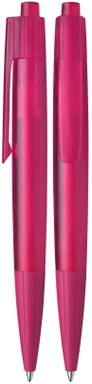 Stylo bille transparent Schneider Like - Rose transparent