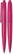 Schneider Like transparant balpen - Transparant roze
