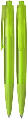 Stylo bille transparent Schneider Like - Vert clair transparent