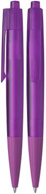 Stylo bille transparent Schneider Like - Violet transparent