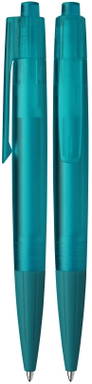 Stylo bille transparent Schneider Like - Turquoise transparent