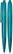 Schneider Like transparant balpen - Transparant turquoise