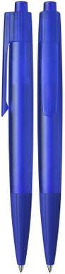 Stylo bille transparent Schneider Like - Bleu transparent