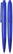 Schneider Like transparant balpen - Transparant blauw