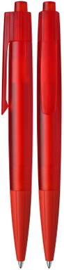 Stylo bille transparent Schneider Like - Rouge transparent