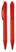 Schneider Dynamix balpen - Transparant rood