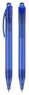 Transparent blau