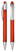 Schneider Dynamix Pro+ balpen - Transparant rood