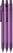 Schneider Skyton transparant balpen - Transparant violet
