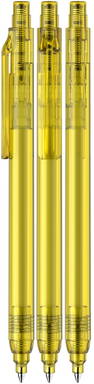 Stylo bille transparent Schneider Skyton - Jaune transparent