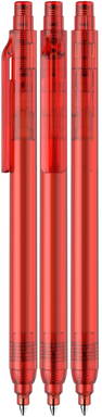 Stylo bille transparent Schneider Skyton - Rouge transparent