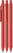 Schneider Skyton balpen - Rood