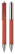 Schneider Evo Pro Soft Touch balpen - Transparant rood