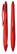Schneider Haptify KC balpen - Transparant rood