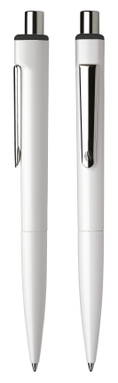 Stylo bille Schneider K 1 - Blanc/noir
