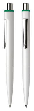 Stylo bille Schneider K 1 - Blanc/vert