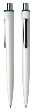 Schneider K 1 Biosafe balpen - Wit/transparant blauw