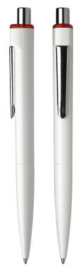 Schneider K 1 Biosafe balpen - Wit/transparant rood