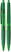 Schneider Loox KC balpen - Transparant groen