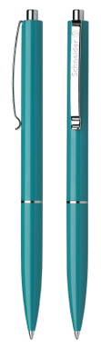 Stylo bille Schneider K 15 - Turquoise