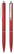 Schneider Frosty balpen - Transparant rood