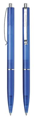 Stylo bille Schneider Frosty - Bleu transparent