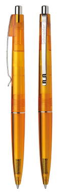 Stylo bille Schneider Sunlite - Orange transparent