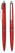 Schneider Sunlite balpen - Transparant rood