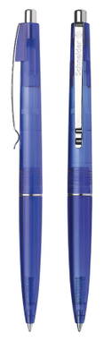 Stylo bille Schneider Sunlite - Bleu transparent