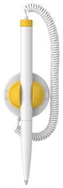 Schneider Klick-Fix-Pen Promo balpen - Wit/geel