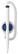 Schneider Klick-Fix-Pen Promo balpen - Wit/blauw