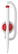 Schneider Klick-Fix-Pen Promo balpen - Wit/rood