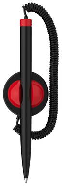 Schneider Klick-Fix-Pen Promo balpen - Zwart/rood