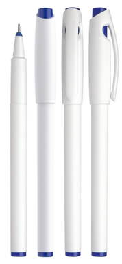 Schneider Topliner 967 Recycling fineliner - Wit/blauw