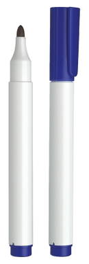 Marqueur Permanent Schneider 130 blanc - Blanc/bleu