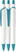 Schneider Reco basic white balpen - Wit/petrol