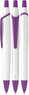 Blanc/violet