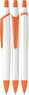 Blanc/orange