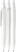 Schneider Reco basic white balpen - Wit/wit