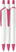 Schneider Reco basic white balpen - Wit/roze