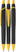 Schneider Reco basic black balpen - Zwart/geel