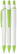 Schneider Reco line white balpen - Wit/groen