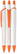 Schneider Reco line white balpen - Wit/oranje