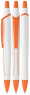 Blanc/orange