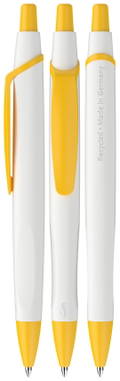 Schneider Reco max white stylo - Blanc/jaune