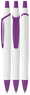 Blanc/violet
