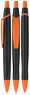 Noir/orange